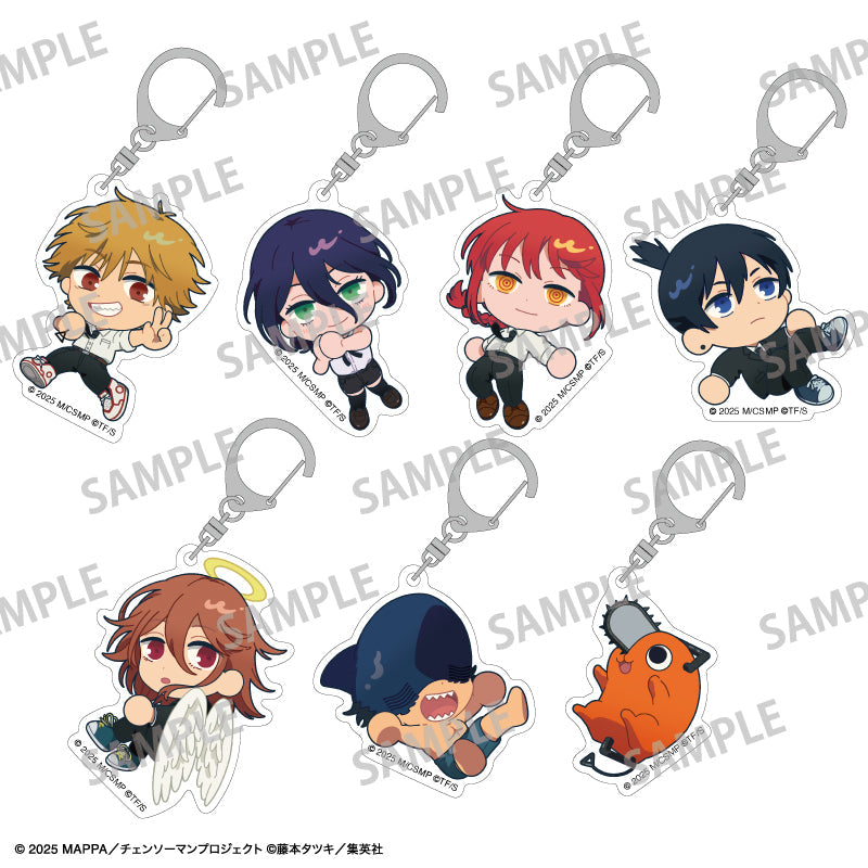 CHAINSAW MAN THE MOVIE: REZE ARC - OKKOCHI TRADING ACRYLIC KEYCHAIN BLIND BOX Anime Pop