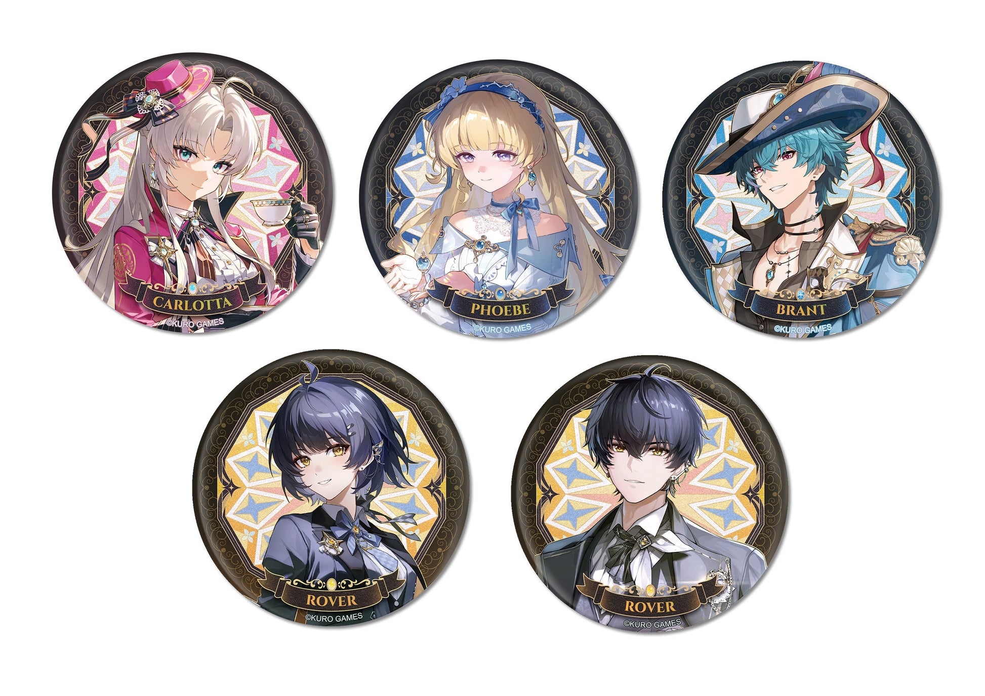 WUTHERING WAVES - VELVET FLUX FUN4YEAH TRADING CAN BADGE BLIND BOX Anime Pop