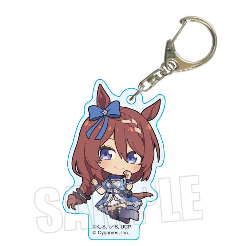 UMAMUSUME: CINDERELLA GRAY - SUPER CREEK PUKASSHU ACRYLIC KEYCHAIN Anime Pop