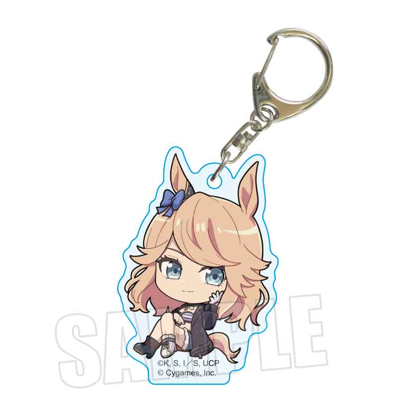 UMAMUSUME: CINDERELLA GRAY - GOLD CITY PUKASSHU ACRYLIC KEYCHAIN Anime Pop