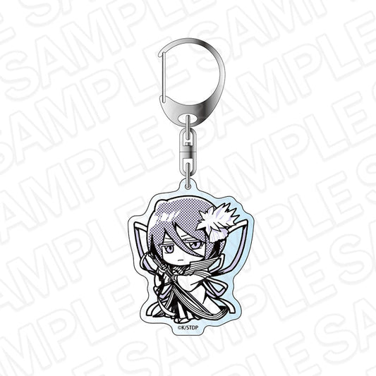 BLEACH: THOUSAND-YEAR BLOOD WAR - RUKIA KUCHIKI MONOCOLOR ACRYLIC KEYCHAIN Anime Pop