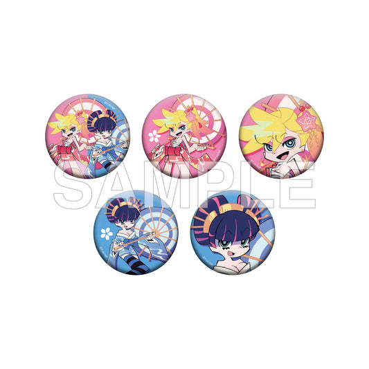 NEW PANTY & STOCKING WITH GARTERBELT - KIRAKIRA KIMONO VER. CAN BADGE TRADING BLIND BOX Anime Pop