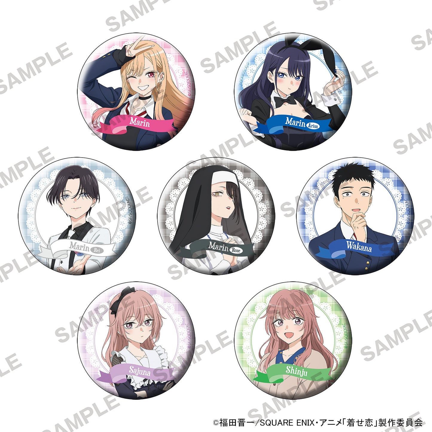 MY DRESS-UP DARLING - KIRAKIRA CAN BADGE VOL. 1 BLIND BOX TRADING Anime Pop