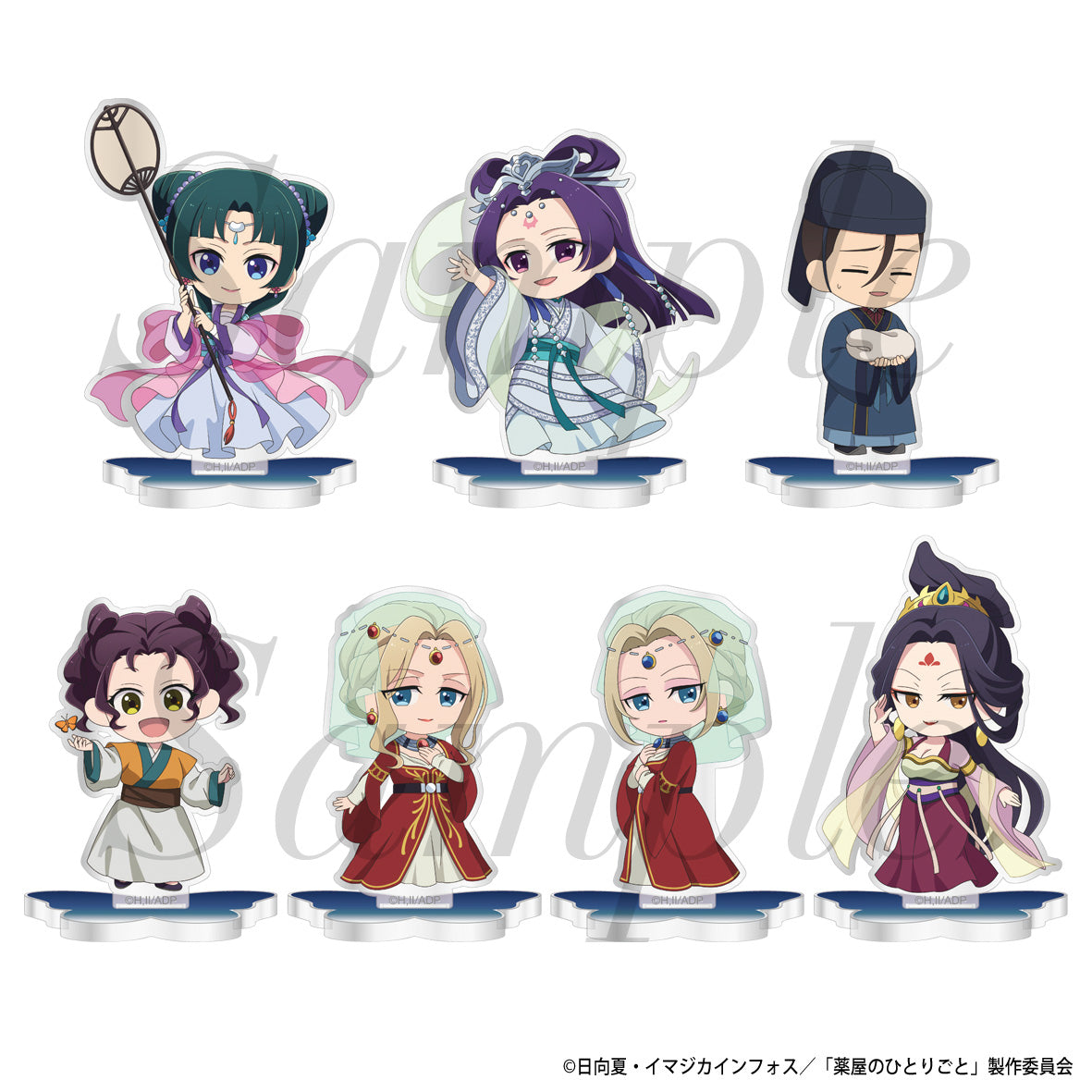 THE APOTHECARY DIARIES - MOON FAIRY MINI CHARACTER ACRYLIC STAND TRADING BLIND BOX Anime Pop