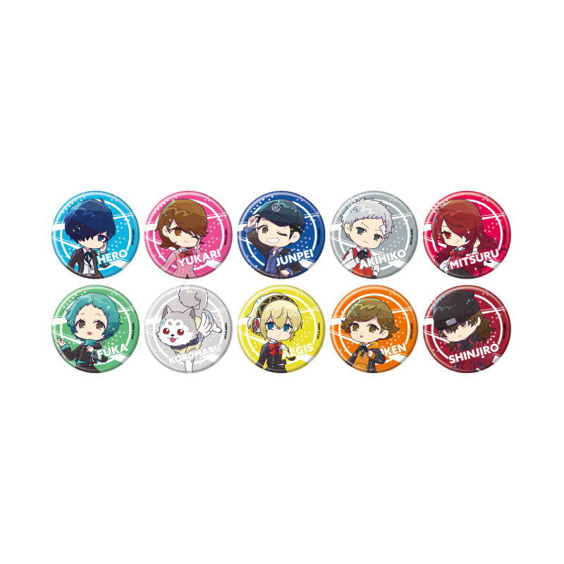 PERSONA 3 RELOAD - 02 POP ART ILLUSTRATION CAN BADGE BLIND BOX TRADING Anime Pop