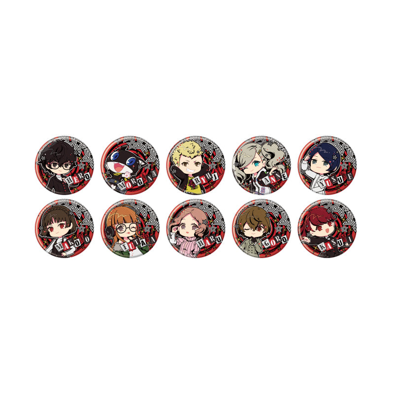 PERSONA 5 ROYAL - 04 POP ART ILLUSTRATION CAN BADGE BLIND BOX TRADING Anime Pop