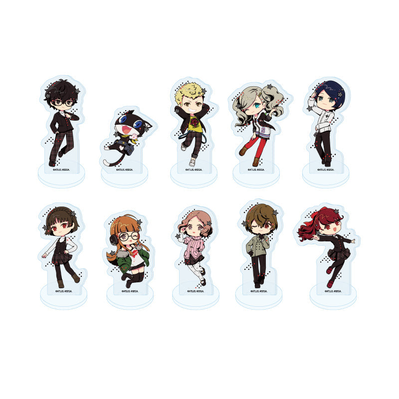 PERSONA 5 ROYAL - 03 POP ART ILLUSTRATION ACRYLIC PETIT STAND BLIND BOX TRADING Anime Pop