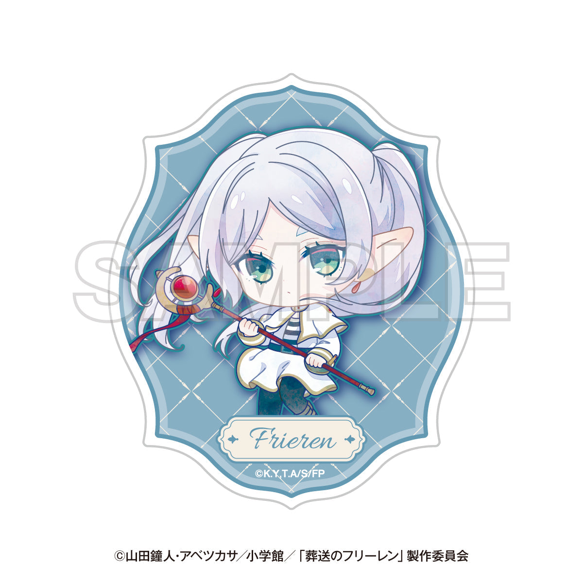 FRIEREN: BEYOND JOURNEY'S END X KEISEI ELECTRIC RAILWAY - KEISEI NO FRIEREN TRADING ACRYLIC STICKER BLIND BOX TRADING Anime Pop
