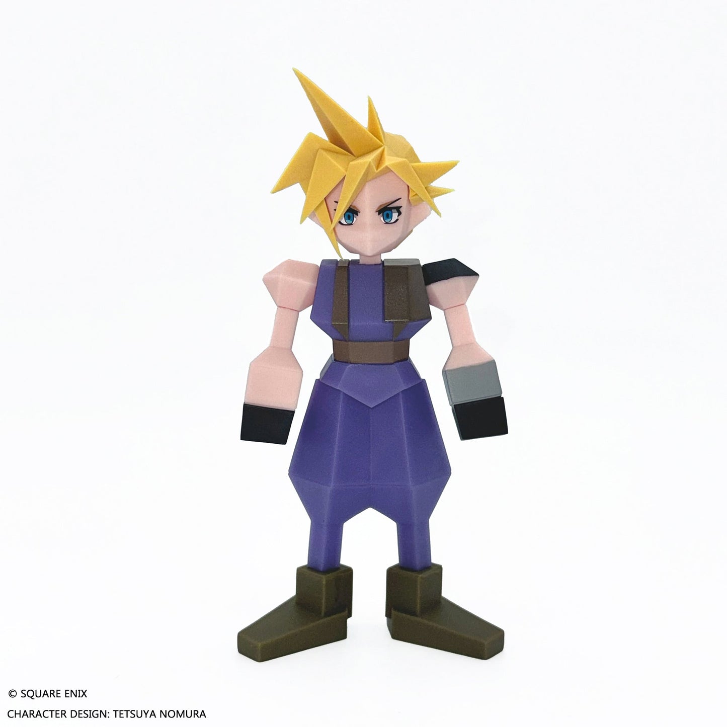 FINAL FANTASY VII - CLOUD STRIFE POLYGON SOFT VYNL FIGURE Anime Pop