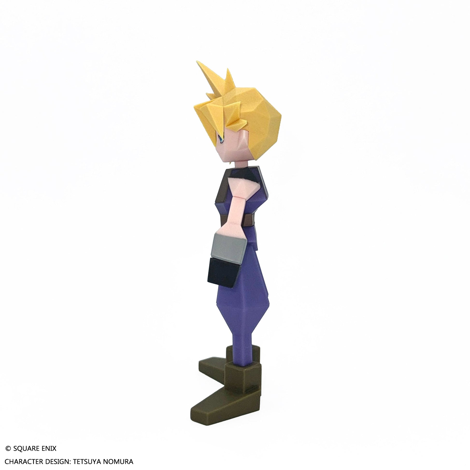FINAL FANTASY VII - CLOUD STRIFE POLYGON SOFT VYNL FIGURE Anime Pop