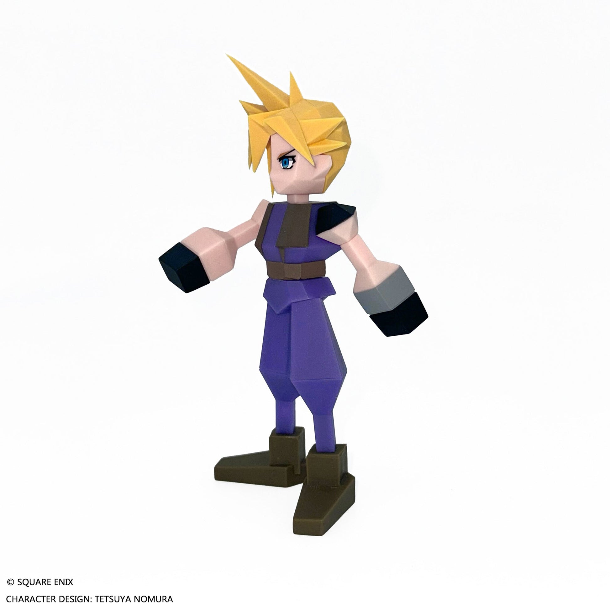 FINAL FANTASY VII - CLOUD STRIFE POLYGON SOFT VYNL FIGURE Anime Pop