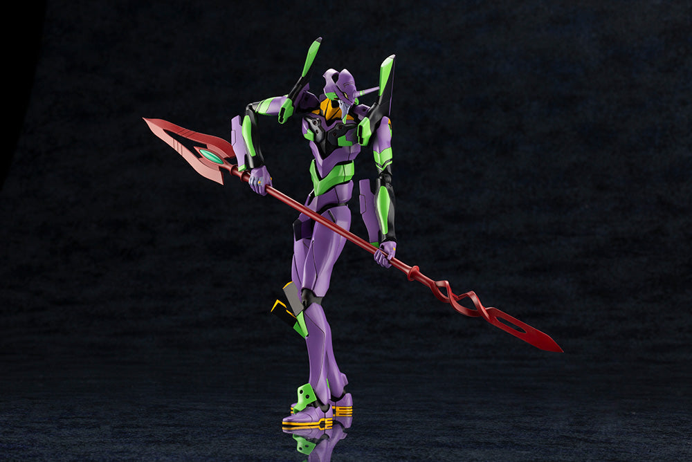 EVANGELION: 3.0+1.0 THRICE UP A TIME - EVANGELION TEST UNIT-01 WITH SPEAR OF CASSISU MODEL KIT Anime Pop