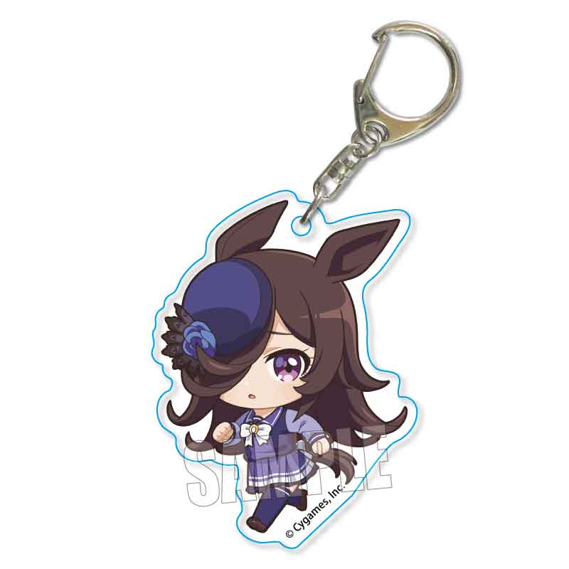 UMAMUSUME: PRETTY DERBY "ROAD TO THE TOP" - RICE SHOWER TEKUTOKO ACRYLIC KEYCHAIN Anime Pop