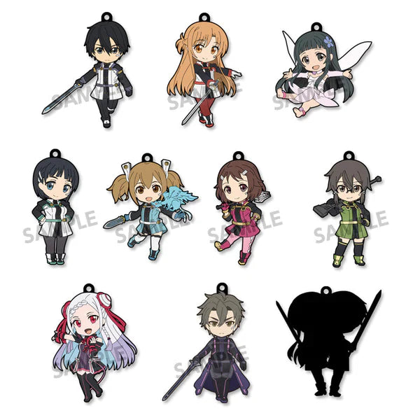 SWORD ART ONLINE ORDINAL PIKURIRU RUBBER TRADING STRAP Anime Pop
