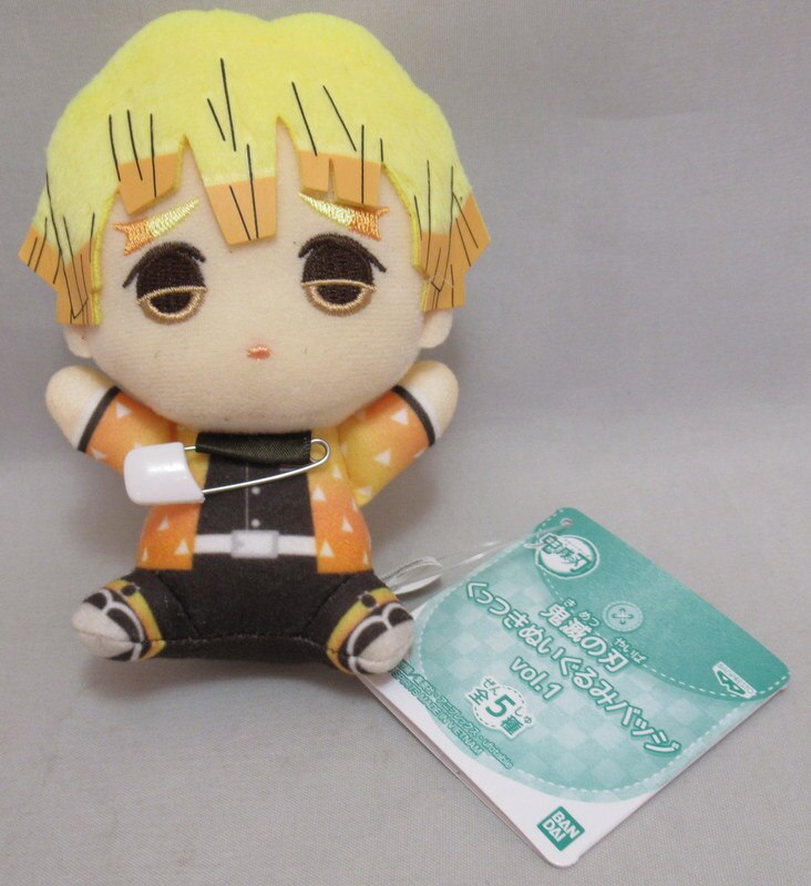 DEMON SLAYER ZENITSU PIN PLUSH Anime Pop