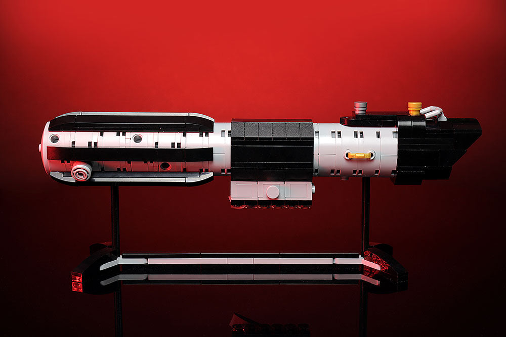 Custom Life Size Darth Vader's Saber w/ Stand made using LEGO parts B3 Customs