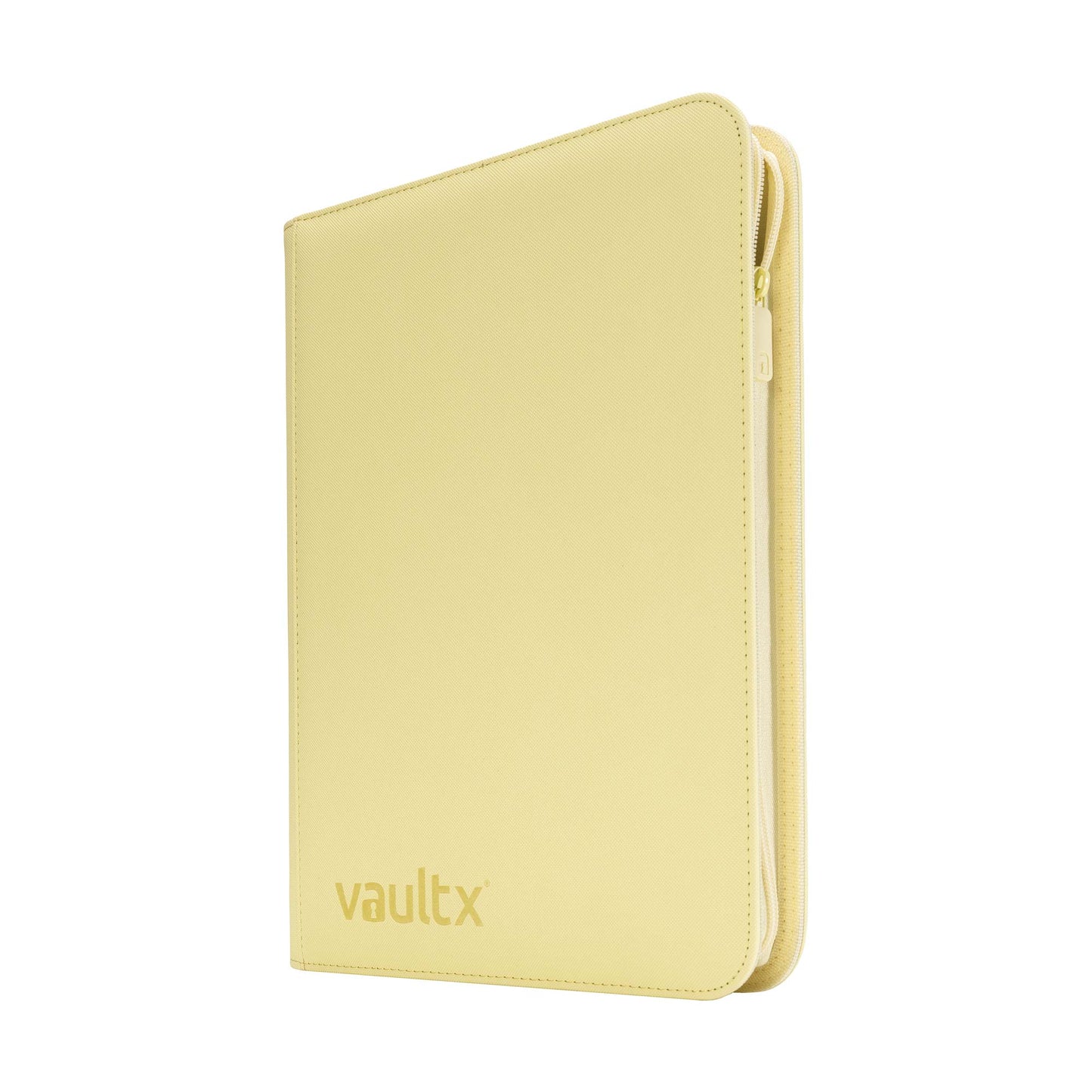 Vault X Premium Exo-Tec Zip Binder - 9 Pocket Pastel Yellow Spoils and Loot