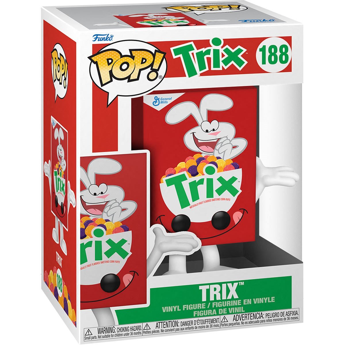 Funko Pop! General Mills Trix Cereal Box Josh's Cards