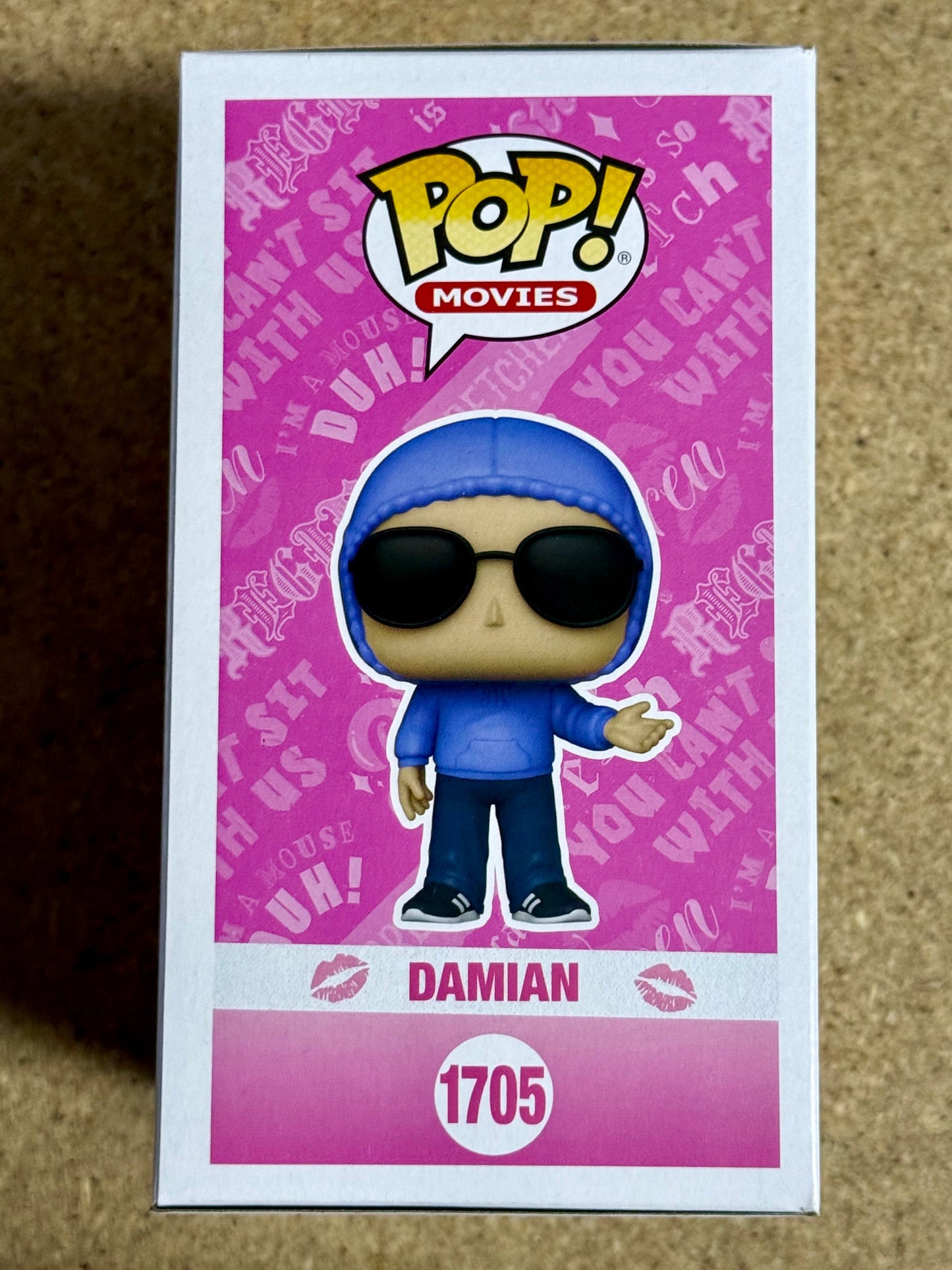 Funko Pop! Movies Damian In Hoodie #1705 Mean Girls 2025 Daniel Franzese Mustang Comics