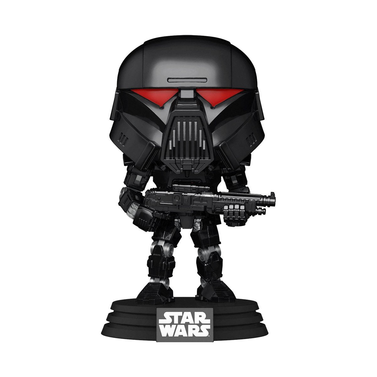 Funko Pop! Star Wars: The Mandalorian Dark Trooper (Battle) Josh's Cards
