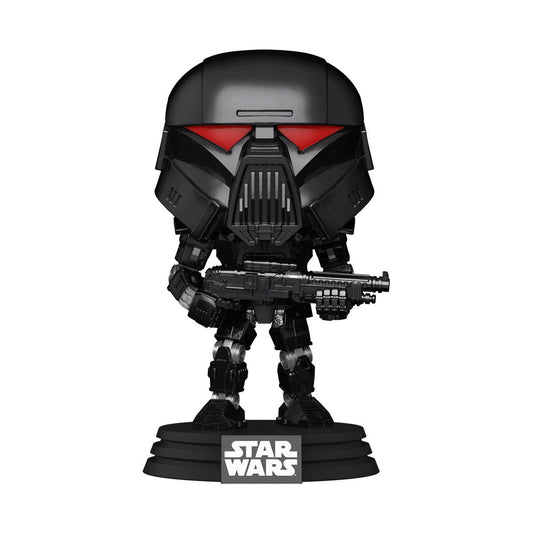 Funko Pop! Star Wars: The Mandalorian Dark Trooper (Battle) Josh's Cards
