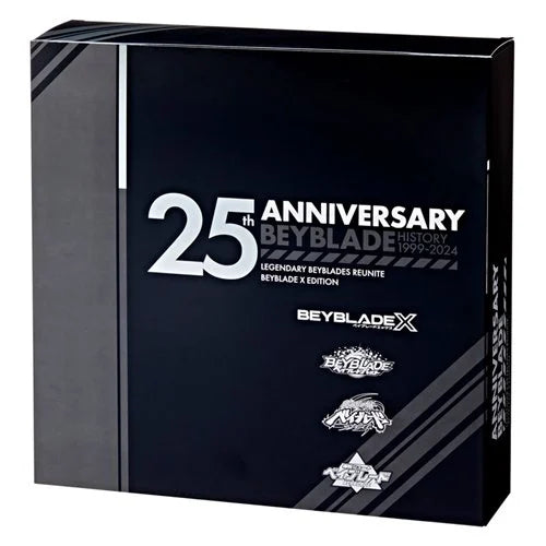 Beyblade X 25th Anniversary Set Spoils and Loot