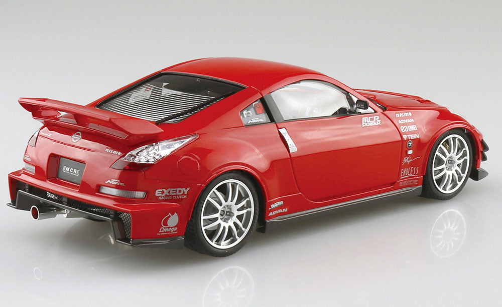Aoshima 1/24 MCR Z33 Nissan Fairlady Z 2005 Model Kit - JDM Sports Car Super Anime Store
