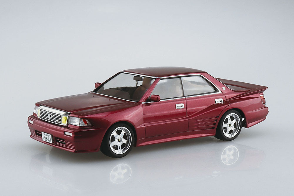 Toyota Crown UZS131 1989 Blister Style 1/24 Scale Model Kit - Aoshima Super Anime Store