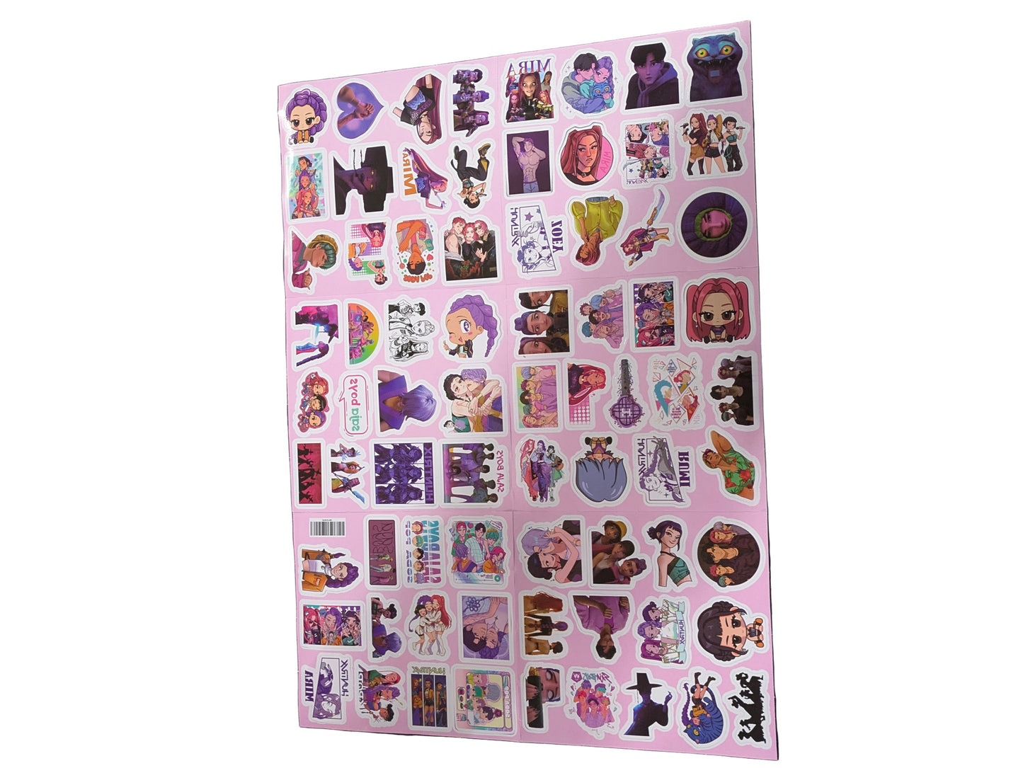 K-POP DEMON HUNTERS Sticker Pack – 75 Stickers (Mega Set) Ralphie's Funhouse