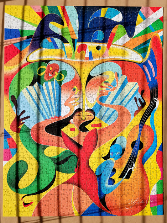 "Jam Session" by Yadi Liu Puzzles of Color