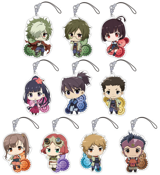 KABANERI OF THE IRON FORTRESS PETITKKO ACRYLIC TRADING STRAP Anime Pop