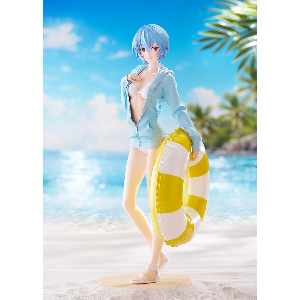REBUILD OF EVANGELION - REI AYANAMI L SIZE POP UP PARADE BEACH QUEENS FIGURE Anime Pop