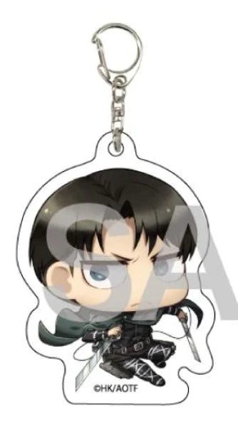 ATTACK ON TITAN CHIMI CHARA VOL 12 ACRYLIC TRADING KEYCHAIN Anime Pop