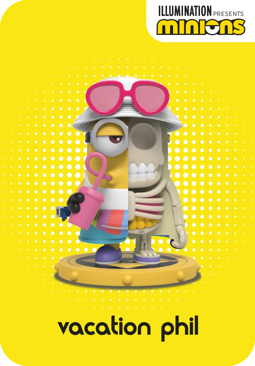 Freeny's Hidden Dissectibles Minions Series 01 - Vacay Edition Blind Box (1 Blind Box) Super Anime Store