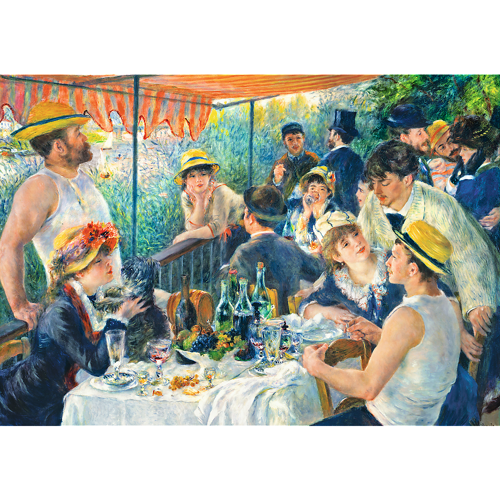 1000 Piece Jigsaw Puzzles, Luncheon of The Boating Party - Renoir, Still-Life Puzzle, Art Puzzles, Adult Puzzles, Trefl 10499 Bridge Toys - Premium Jigsaw Puzzles