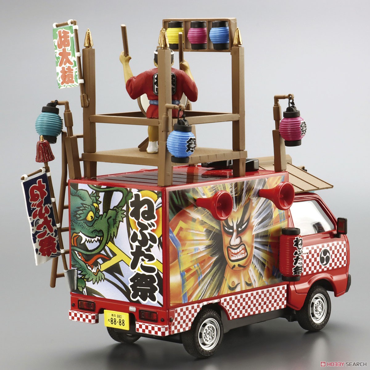 Moving Stall 1/24 Scale Omatsuri Wasshoi (Model Car) Model Kit Super Anime Store