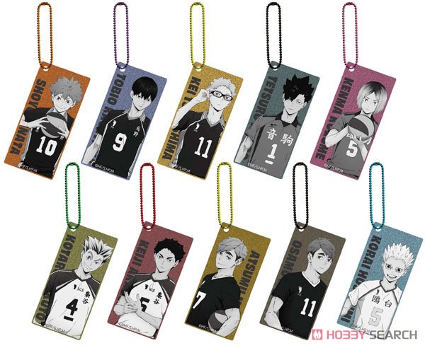 Haikyuu! TO THE TOP! Metallic Trading Acrylic Key Ring Blind Box Super Anime Store