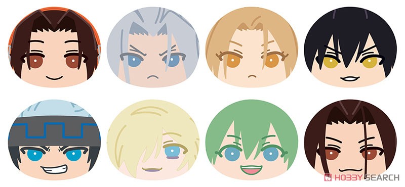 Shaman King Steamed Bun Nigi Nigi Mascot Blind Box (1 Blind Box) Super Anime Store