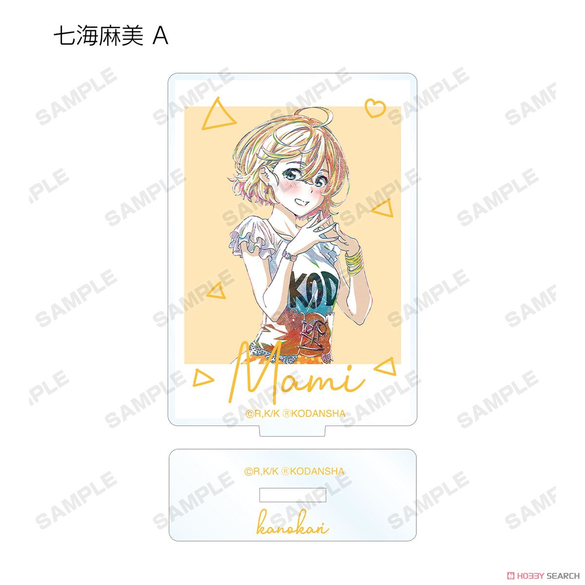 TV Animation [Rent-A-Girlfriend] Trading Ani-Art Vol.2 Acrylic Stand Blind Box (1 Blind Box) Super Anime Store