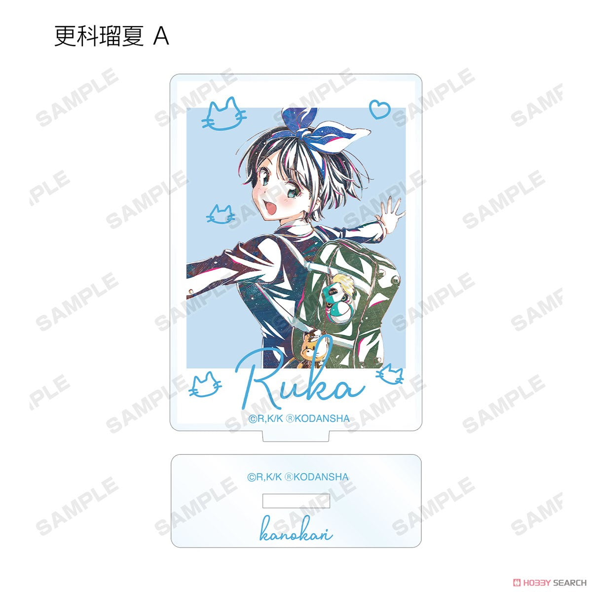 TV Animation [Rent-A-Girlfriend] Trading Ani-Art Vol.2 Acrylic Stand Blind Box (1 Blind Box) Super Anime Store