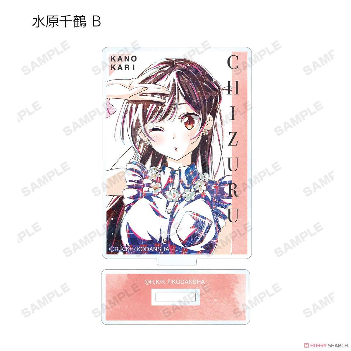 TV Animation [Rent-A-Girlfriend] Trading Ani-Art Vol.2 Acrylic Stand Blind Box (1 Blind Box) Super Anime Store