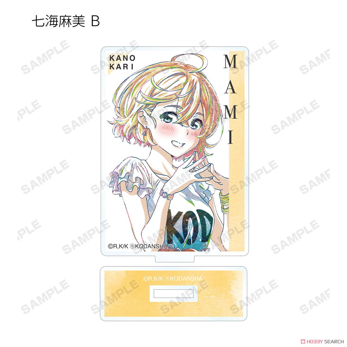 TV Animation [Rent-A-Girlfriend] Trading Ani-Art Vol.2 Acrylic Stand Blind Box (1 Blind Box) Super Anime Store