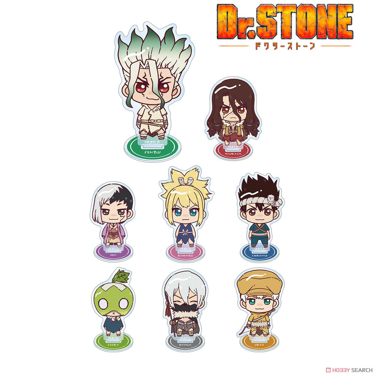 Dr. Stone Trading Chokonto! Acrylic Stand - Blind Box (1 Blind Box) Super Anime Store