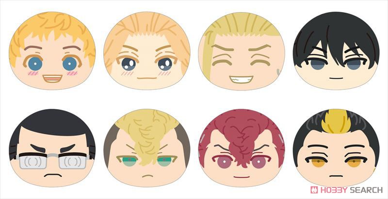 Tokyo Revengers Steamed Bun Nigi Nigi Mascot 2 Blind Box (1 Blind Box) Super Anime Store