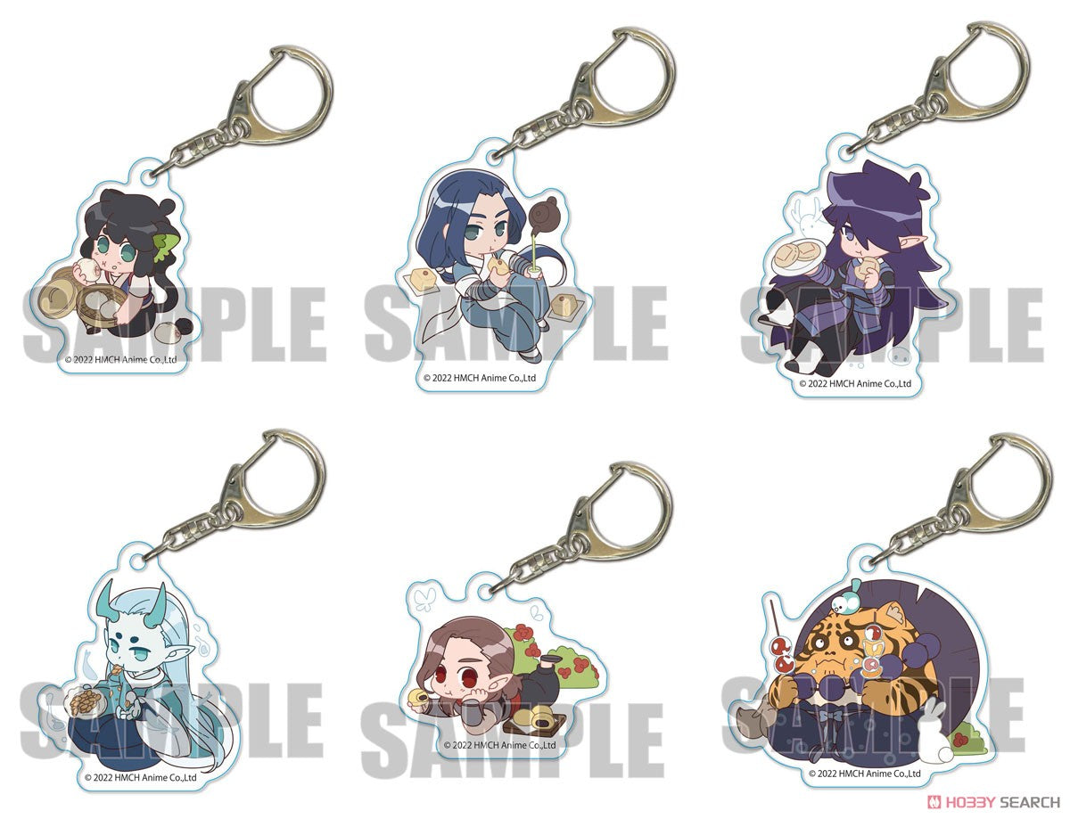 Trading Acrylic Key Ring The Legend of Hei Yum Cha Ver. Blind Box (1 Blind Box) Super Anime Store