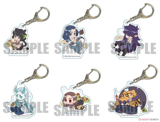 Trading Acrylic Key Ring The Legend of Hei Yum Cha Ver. Blind Box (1 Blind Box) Super Anime Store