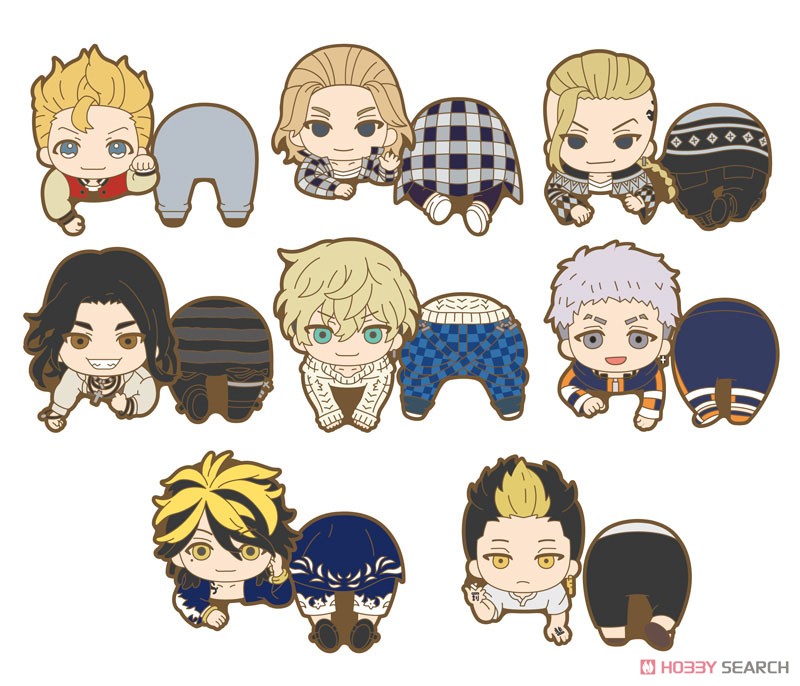 Tokyo Revengers Ride Rubber Clip - Blind Box (1 Blind Box) Super Anime Store