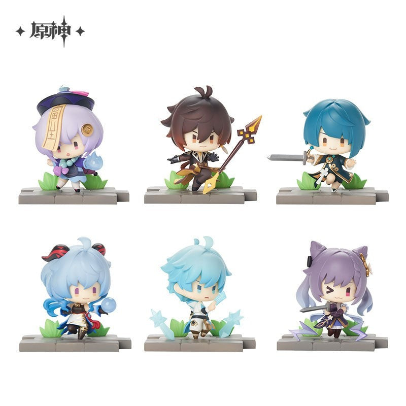 GENSHIN IMPACT BATTLE SCENE MINI TRADING FIGURE Anime Pop