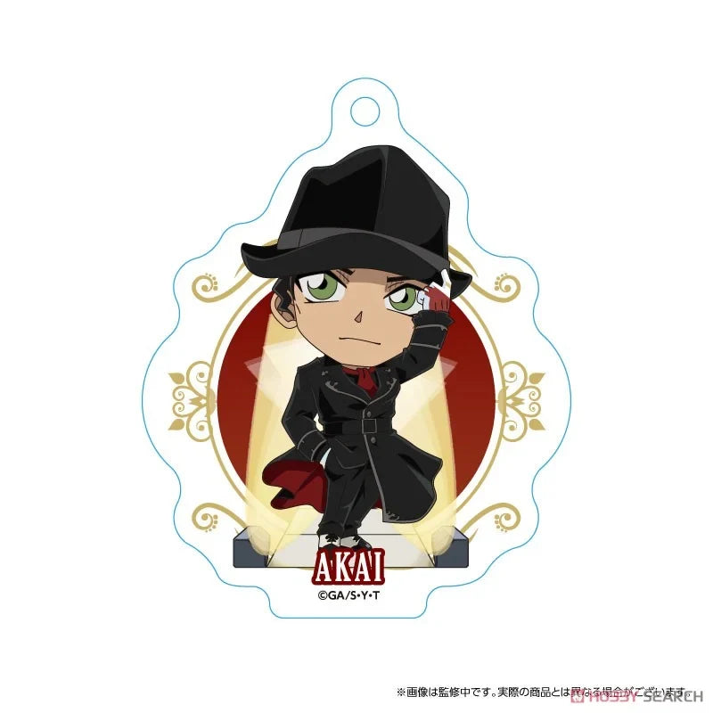 Detective Conan Trading Acrylic Keychain Deformation Runway 2nd - Blind Box Mystery Keyring Super Anime Store