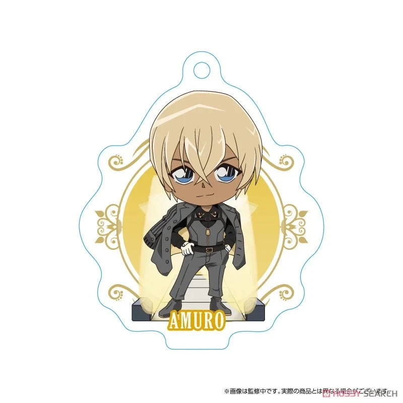 Detective Conan Trading Acrylic Keychain Deformation Runway 2nd - Blind Box Mystery Keyring Super Anime Store